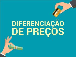 Diferenciação de preços para pagamento no cartão ou no dinheiro