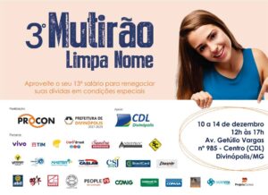 Procon realiza 3º Mutirão  de Renegociação de Dívidas