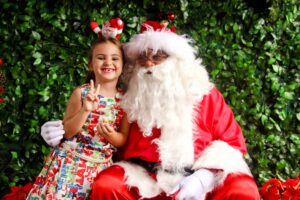 Papai Noel desembarcou nas terras do Divino Espírito Santo