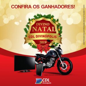 Saiba quem são os ganhadores do sorteio da Campanha Divino Natal