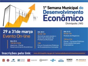 Divinópolis realiza 1ª Semana de Desenvolvimento Econômico