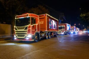 Caravana Iluminada de Natal da Coca-Cola percorrerá as ruas de Divinópolis