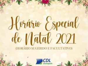Horário Especial de Natal do comércio de Divinópolis é divulgado