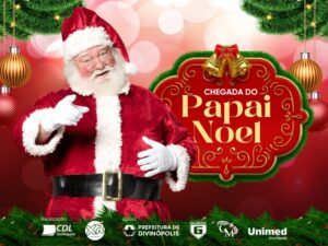 Divinópolis inicia programação de Natal com a Chegada do Papai Noel