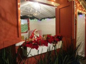 Casinha do Papai Noel será aberta à visitação