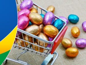 Cerca de 107 milhões de pessoas devem realizar compras para a Páscoa em 2024, aponta CNDL/SPC Brasil