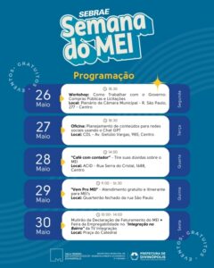 CDL Divinópolis é parceira da Prefeitura na realização da Semana do MEI 2025