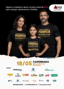 CDL Divinópolis faz parte do Movimento Todos Contra a Pedofilia e participa da caminhada em defesa das crianças